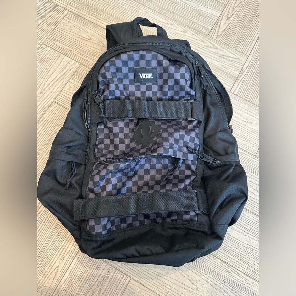 Vans planned pack 3 backpack Black Checkerboard Backpack